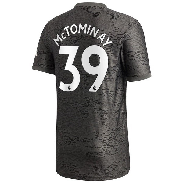 Trikot Manchester United NO.39 McTominay Auswarts 2020-21 Schwarz Fussballtrikots Günstig